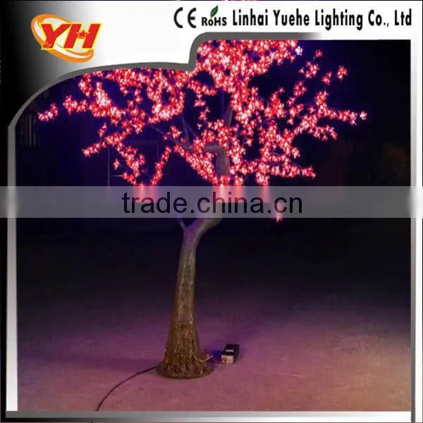 Artificial Flower Outdoor Lights Trees Artificial Wedding Tree Flower Light Christmas Light Zhongshan