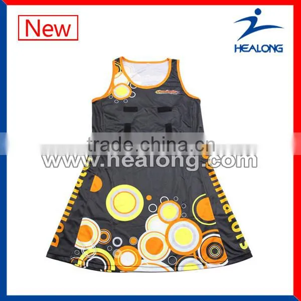 Professinal Netball Wear Uniforms Women 2016 photo-3