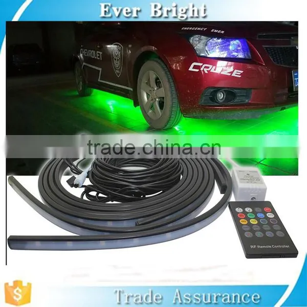 New Car Decoration Accessories Remote Control Automotive LED Decorative Lights RGB Color Changing Car LED Chassis Light photo-3