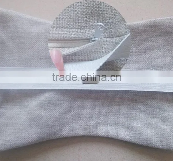 Nature Linen Material Custom Printed Memory Foam Car Lumbar Seat Cushion & Car Neck Pillow photo-4