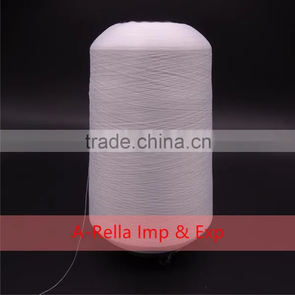 100% Poyester Yarn Raw White 815g/cone Export to Ghana photo-3