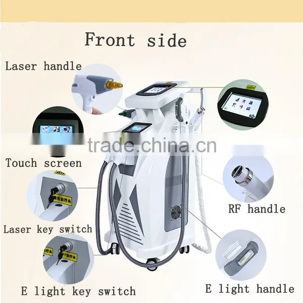 2.6MHZ Mult-functional Beauty Equipment SHR OPT/ IPL/ Black Doll/E-light/ RF/ Nd Yag Laser Hair Removing Skin Rejuvenation Shrink Trichopore photo-5