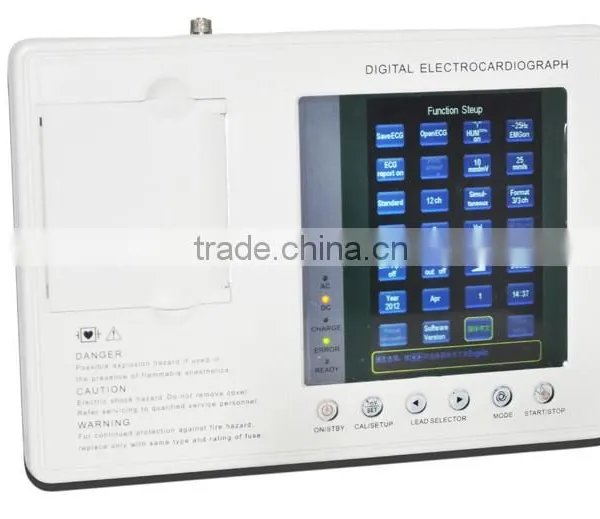 Cheap Price 3 Channel Resting ECG Machine Electrocardiograph Electrocardiogram EKG Factory photo-2
