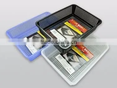 IS A4 Tray Plactic Bascket Househould Stationery photo-2