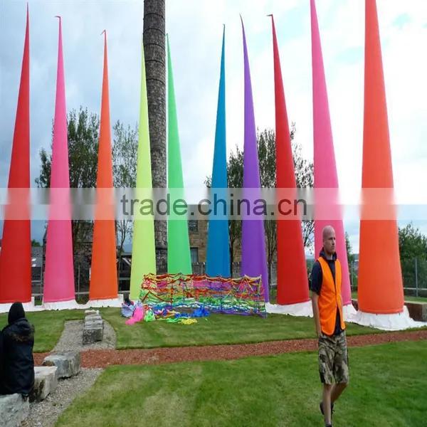 Cheapest Product Advertising Inflatable Cones With Led With Logo photo-2