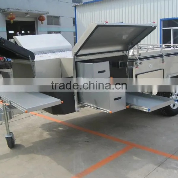 Off Road Hard Floor Camper Trailer Camping Trailer Caravan photo-2