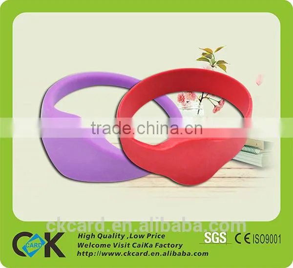 Wholesale Attendance RFID Silicone Ruber Bracelet Wristband photo-5