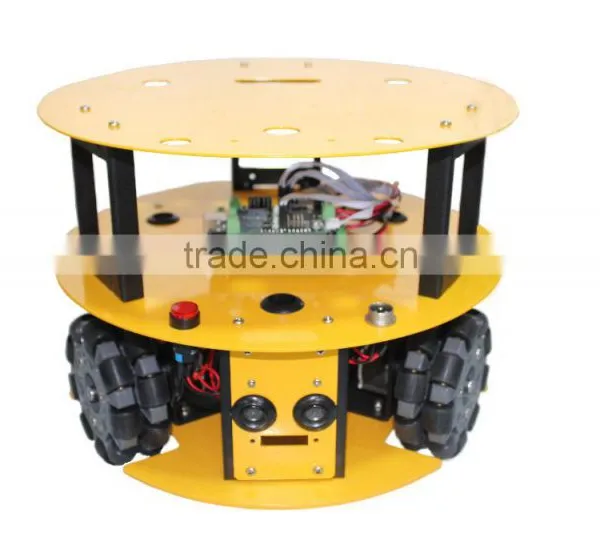 3WD 100mm Omni Wheel Mobile Robot Kit 10013 photo-2