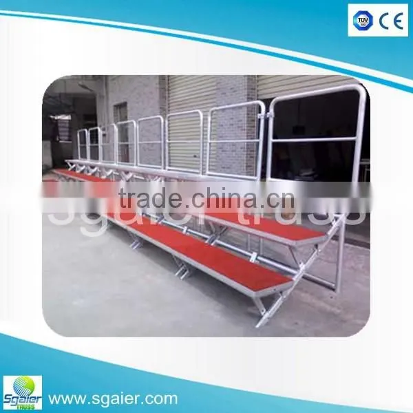 Folding Aluminum Chorus Stage for Taking Photo and Chorus Singing photo-4