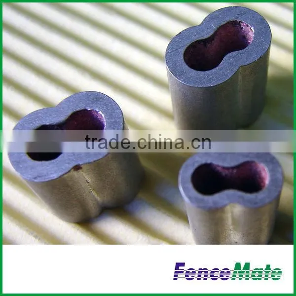 Vineyard Trellis Gritted Aluminum Crimp Sleeve photo-4