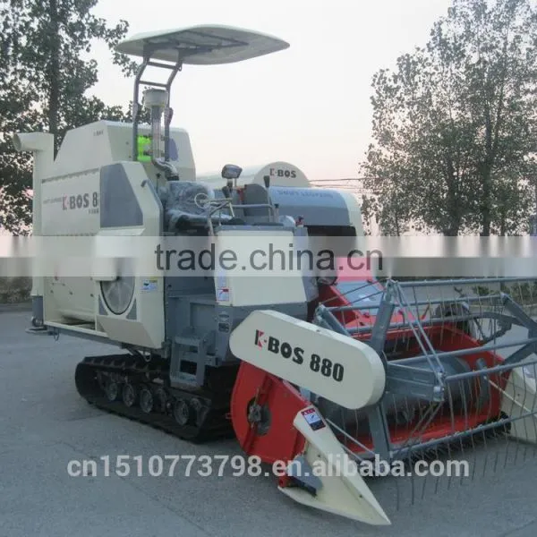 K-BOS 4LZ-3.0 Rice Big Tank Combine Harvester