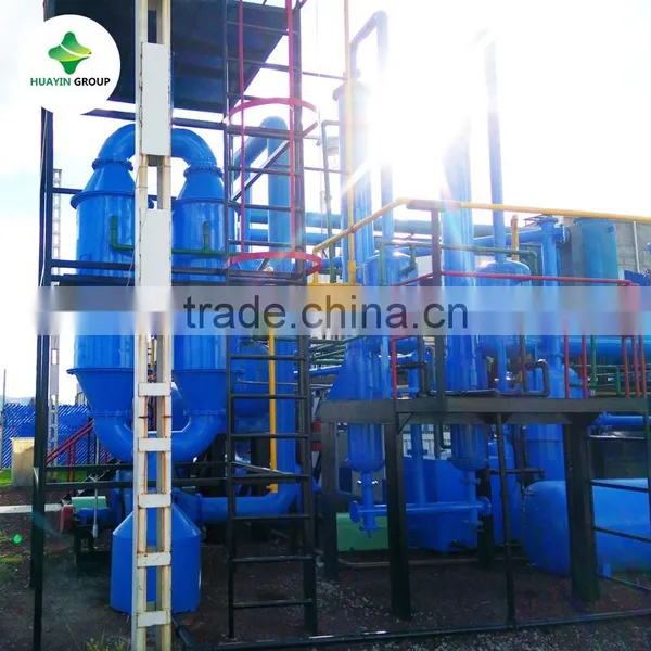 20ML to 10T Capacity Used Engine Oil /Pyrolysis Tire/Plastic Oil Recycling Machine To Diesel photo-3