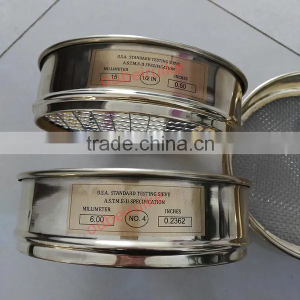 ASTM. Standard Woven Wire Mesh Copper Test Sieve photo-6