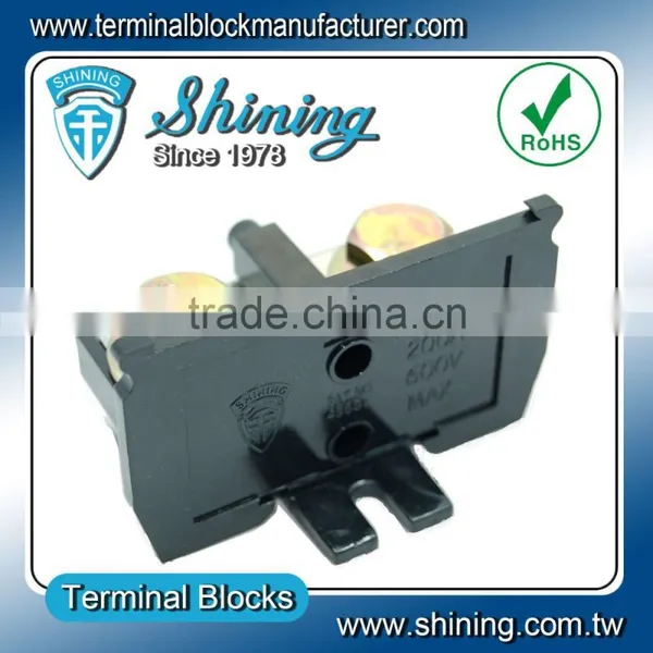 TA-200 35mm Din Rail Mounted 600V 200 Amp Bus Bar Wire Connector photo-2