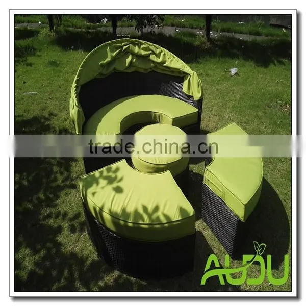Audu Pe Rattan Round Lounge Bed photo-2