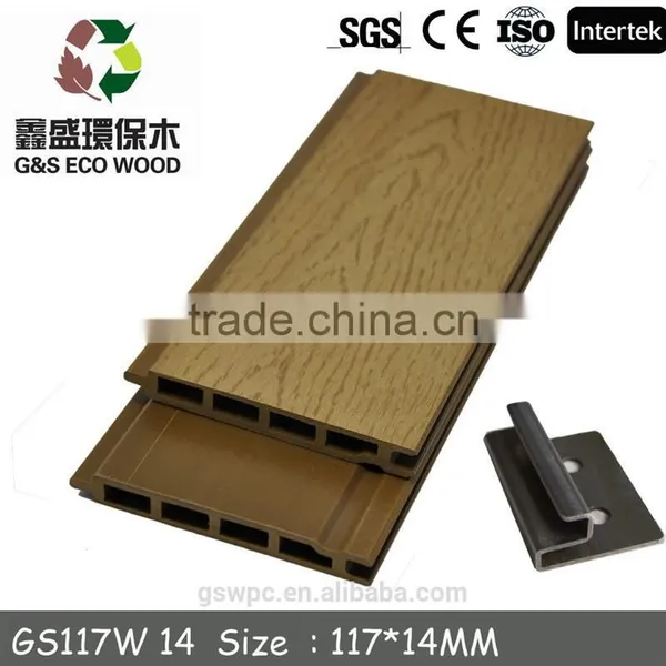 Fire and Water Resistent Price Wpc Decorative Deck Plant Wpc Deck Tiles photo-4