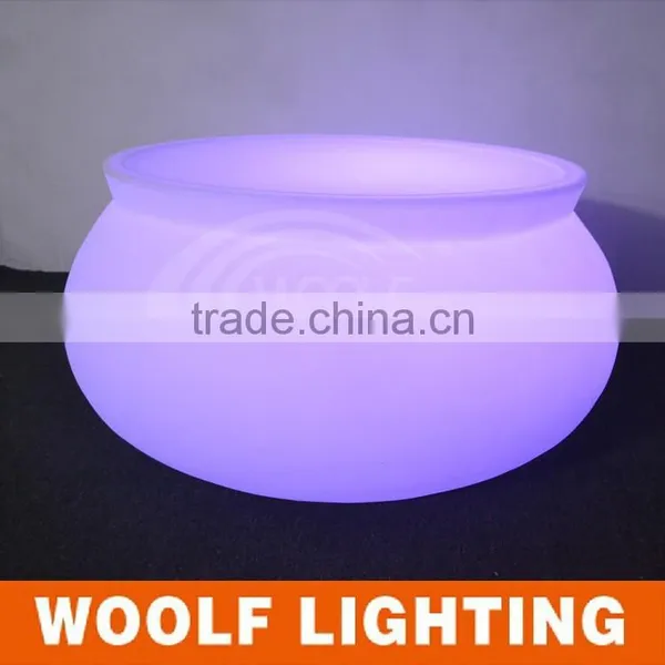 Club Bar Used LED Light Illuminated Tea Coffee Table photo-4