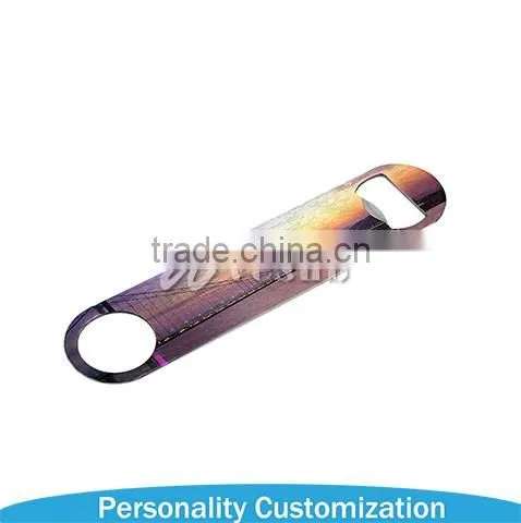 Promotion Bar Blade Sublimation Stainless Steel Bottle Opener photo-3