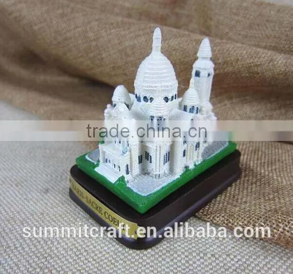 Resin Building Model Paris Sacre Coeur Germany Paris Souvenir photo-2