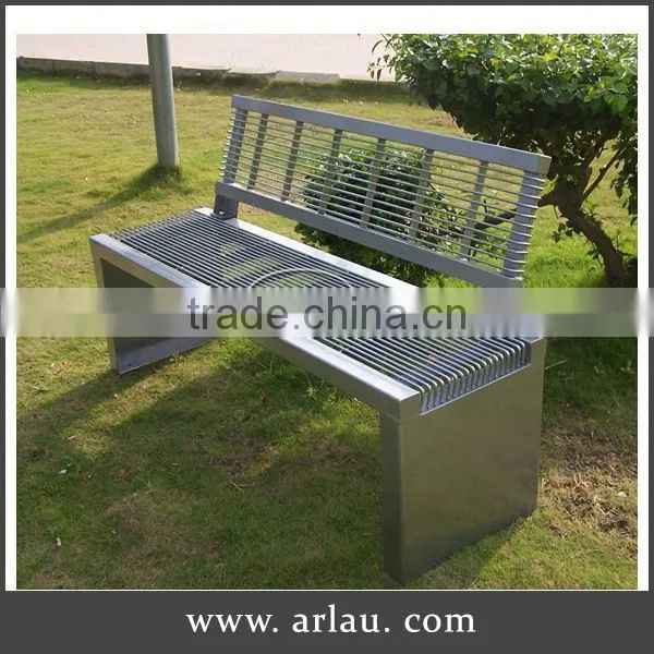 Arlau Metal Garden Benches,Purple Wrought Iron Outdoor Bench,Outdoor Cast Iron Flat Stainless Long Bench photo-2