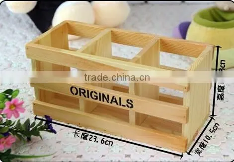 New Design Handmade Great Process Wooden Pencil Case photo-2