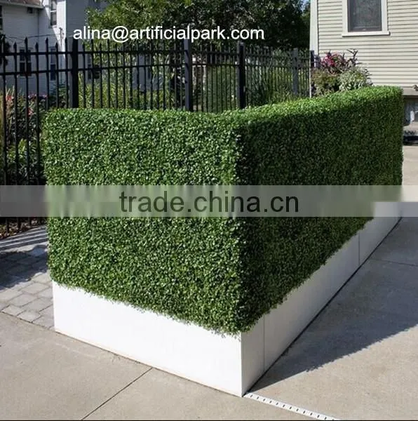Wihte Planter Artificial Boxwood Hedge photo-4