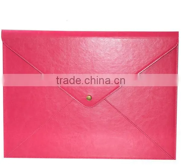 Computer Bag Laptop PU Leather Waterproof Briefcase Rolling Men Laptop Bag photo-5