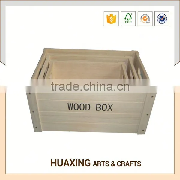 Handicraft Wooden Storage Basket With Lid photo-4