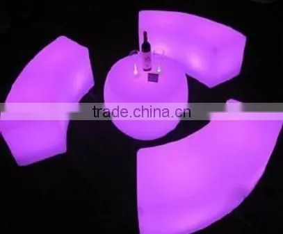 2016 Hot ! Led Snake Bench Lighting Chairs for Park Garden, Working Bench for Home Decor photo-3