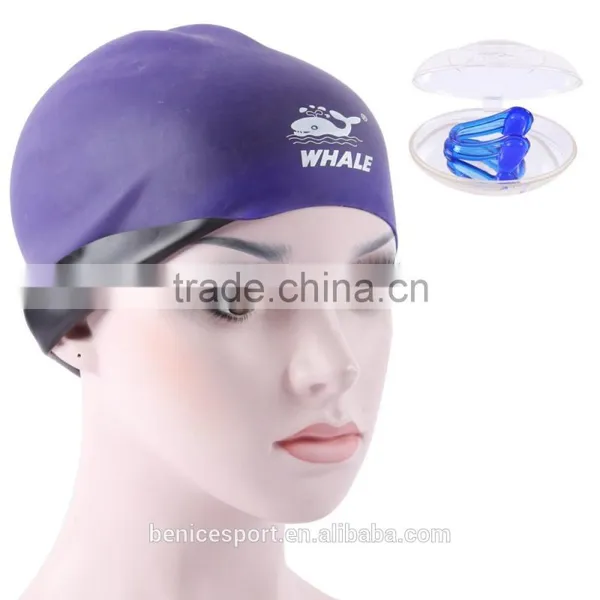 Wholesale Silicone Swim Caps OEM/ODM Elastic Waterproof Soft Swimming Caps Novelty Swim Hats Bathing Cap Logo Printin (CAP-1200) photo-5