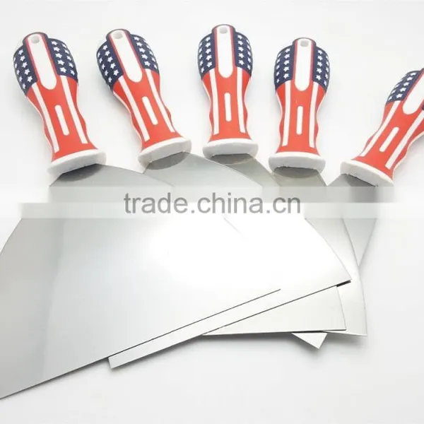 Newest Design American Flag Handle Carbon Steel Blade Putty Knife photo-6