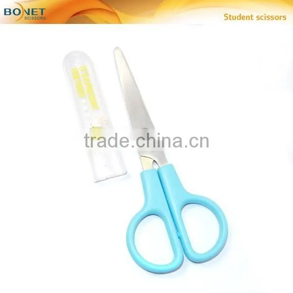 S71046 5" Common School Study Paper Cutting Children Scissors photo-2