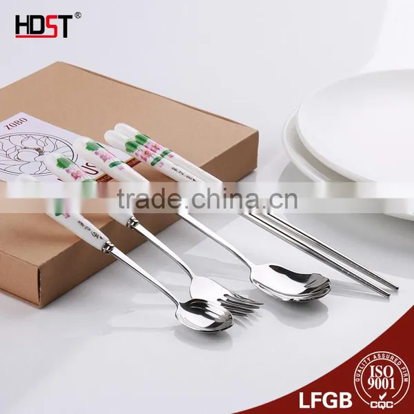 Lotus Shaped Stainless Steel Fork Spoon Wedding Fancy Gift Items photo-5
