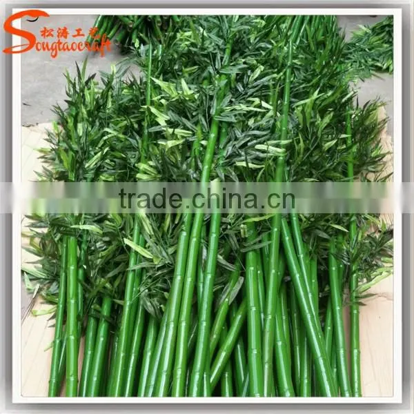 Home Decoration Artificial Bamboo Tree Plastic Srtificial Bamboo Plant photo-5