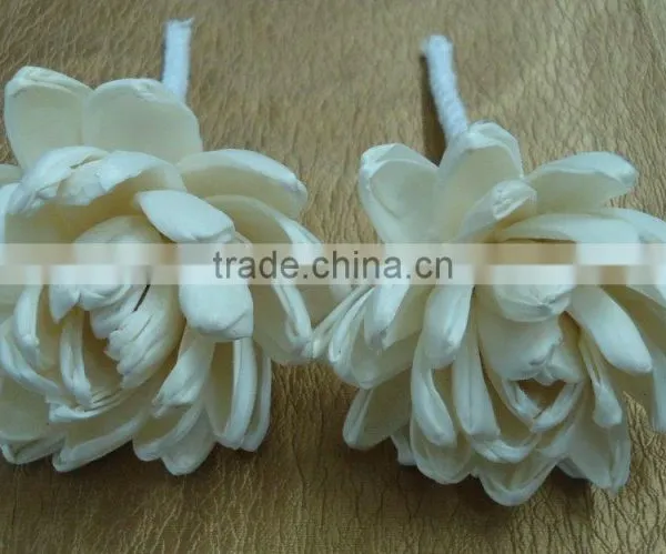 Sola Diffuser Flower - Made From Sola Wood - From India - Hi-quality Balsa Wood Diffuser Flower photo-3