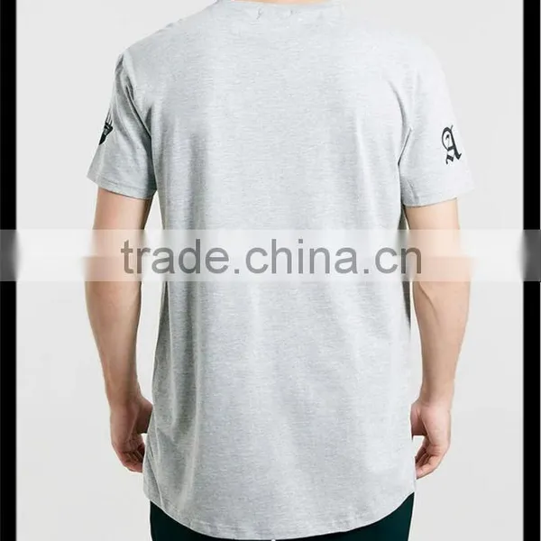100% Cotton High Quality Custom Printed Tail Tee photo-2