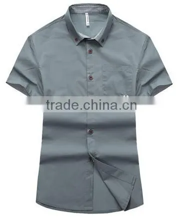 Cheap Items to Sell Slim Fit Thin Shirt 2015 New Products Button Down Shirt Manufacturer photo-6