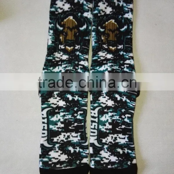 Wholesale Custom 3d Digital Photo Sublimation Print Socks Free Samples photo-5