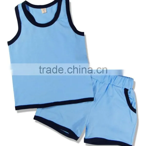 Custom Designer Baby Boutique Clothing Little Child Pajamas Cotton Spandex Blank Baby Fashion Pajamas photo-4