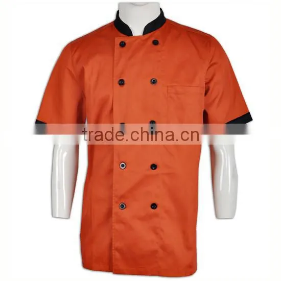 On-Time Shipment Red Color Chef Kitchen Uniform photo-3