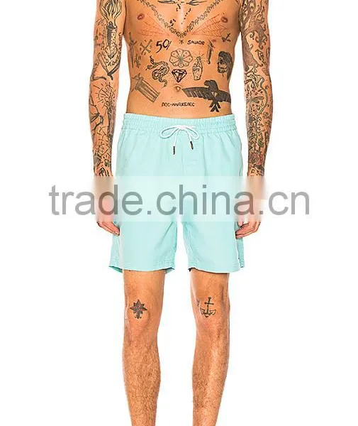 High Quality Custom Embroidery Pattern Plain Men Swim Short & Beach Shorts & Board Shorts photo-4
