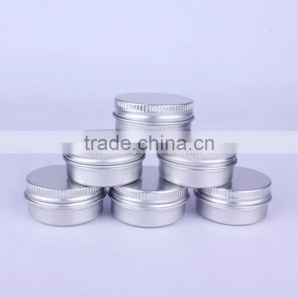 R1943H 10g Aluminium Jar 10ml Small Metal Tin Round Boxes Container photo-2