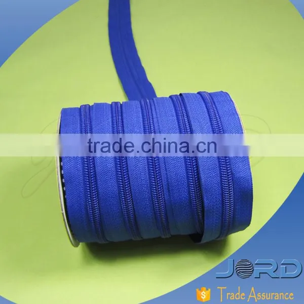 12years Experience Factory All Size Eco-friendly Long Chain Nylon Zipper for Wholesale From Direct Factory