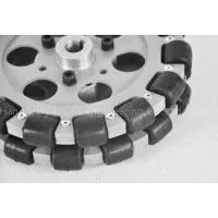 152.4mm Aluminum Double Omni Wheel QL-15 photo-3