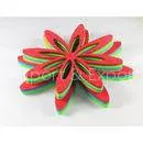 Home Craft Kitchen Wool Felt Laser Cut Flower Fabric Felt Coaster