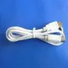 White USB 2.0 Cable AM to BM for Printer, Made of PVC, Available in Different Lengths