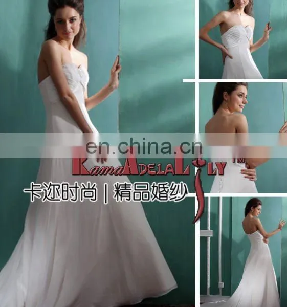 EB1995E 2015 Hot Sell Spring Taffeta Lace Sweet Heart Neckline Bridal Dress