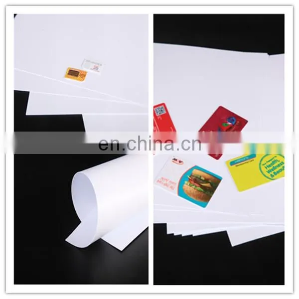 PETG material PETG card base sheet