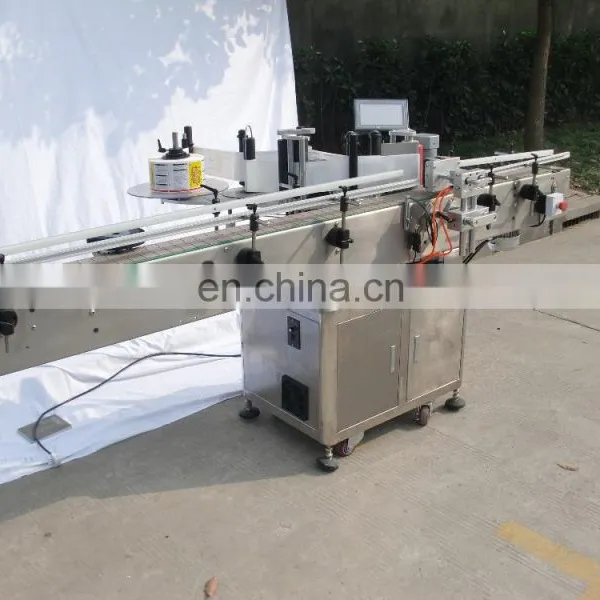ISO Standard Automatic Round Bottle Sticker Labeling Machine Servo Motor With Fixed-position Function photo-3