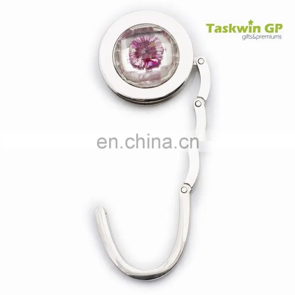 Hot Sale Custom no MOQ , Crystal Metal Table Hook Hanger photo-5